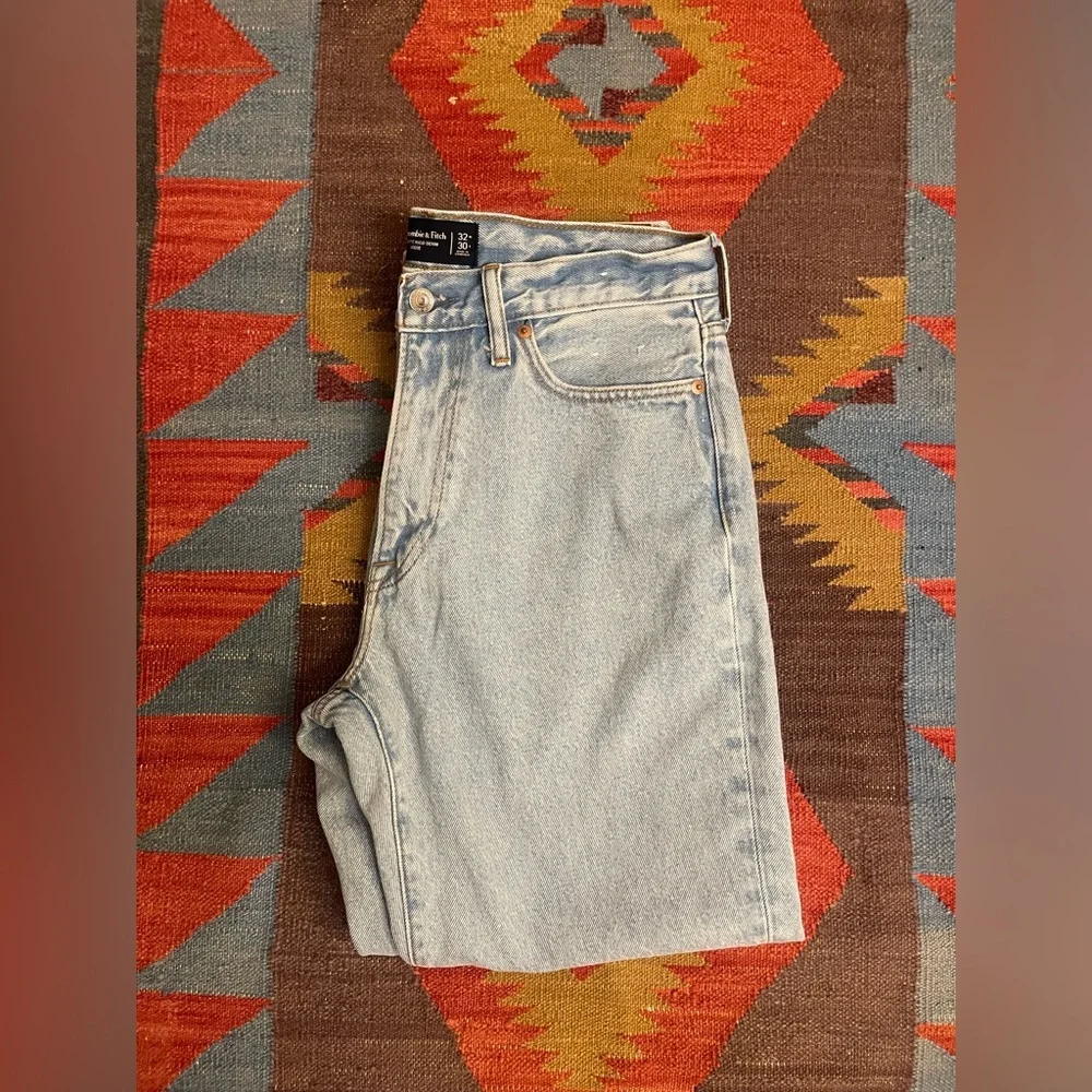 Abercrombie & Fitch Authentic Rigid Denim Loose